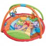 Hrací deka pro miminko se zvukem s hrazdou kruh barevná Zvířátka