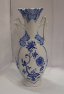 Váza secesní porcelánová cibulák cibulový dekor