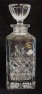 Karafa lahev křišťálová skleněná broušená TF 391