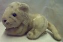 Lev lvíček bílý plyšový 23 cm