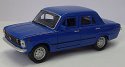 Model Fiat 125 P kovový model auta 1: 43 Welly Blue