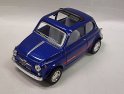 Fiat 500 kovový model auta 1:43 1965 modrá