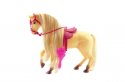 Barbie česací Kůň velký světlý blond s potřebami pro česání