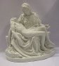 Pieta porcelánová socha bílá velmi kvalitní český výrobek Royal dux Duchcov 107
