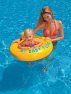 Baby kruh nafukovací dětské sedátko do vody velký žlutý + - 70 cm
