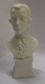 Wolfgang Amadeus Mozart soška busta porcelánová bílá Royal dux Duchcov 105