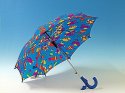 Deštník dětský s píšťalkou pestrý