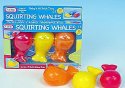Velryby stříkající hračka do vody sada 3 kusy pro nejmenší děti 18m+