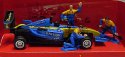 Formule 1 závodní auto s figurkami na pull back
