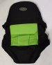 Klokanka nosítko na dítě černo zelená