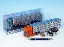 Kamion truck Scania/MAN kovový auto přepravník zvířat