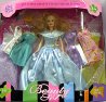 Beauty set panenka Barbie s náhradními 6 šaty