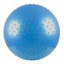 Gymnastický a masážní míč s výstupky 55 cm modrá