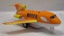 Letadlo dopravní svítící kovové oranžové