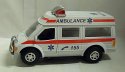 Sanitka maxi zvukové auto se světlem plastové narážející ambulance 27 cm