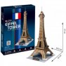 3D Papírový model Eiffelova věž stavebnice
