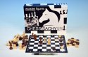 Dáma , Šachy a Mlýn dřevěné společenská hra soubor