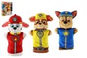 Maňásci 4ks látka Tlapkova Patrola/Paw Patrol v krabici 26x30x6cm