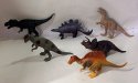 Maxi sada velkých Dinosaurů 6 kusů figurek plastových 15-17cm v sáčku